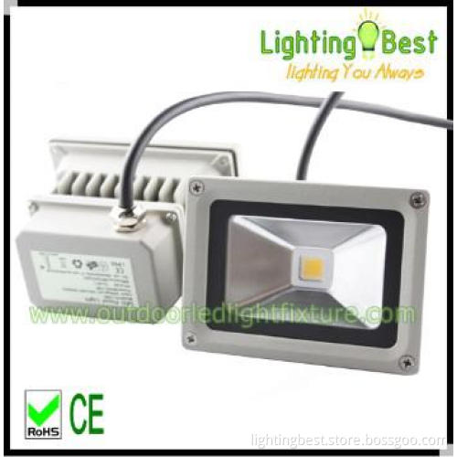 hand holding led flood light 10w